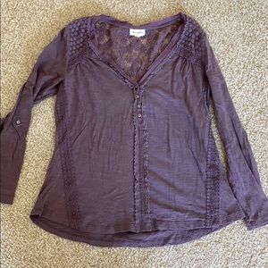 Anthropologie long sleeve shirt
